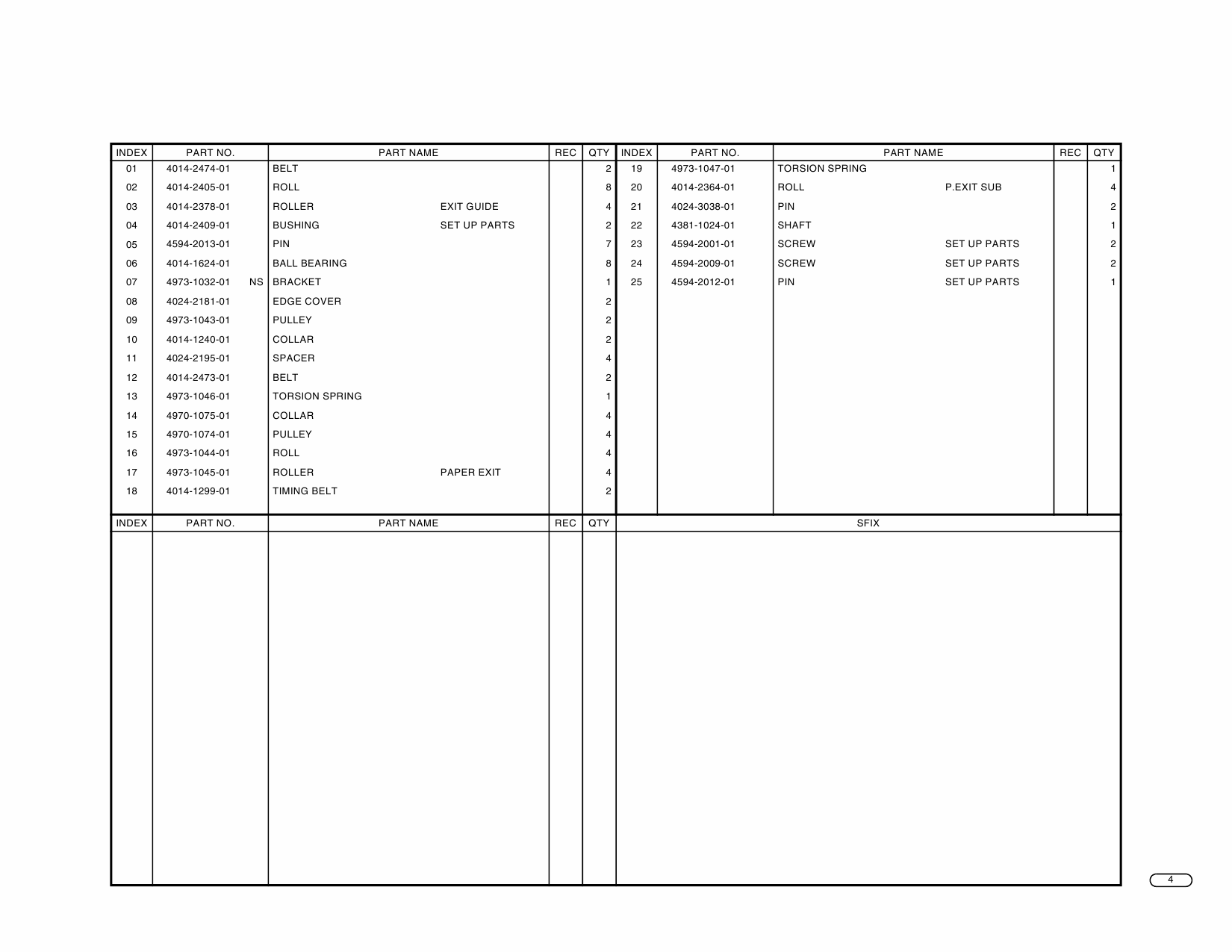 Konica-Minolta Options TMG-Kit-A Parts Manual-5